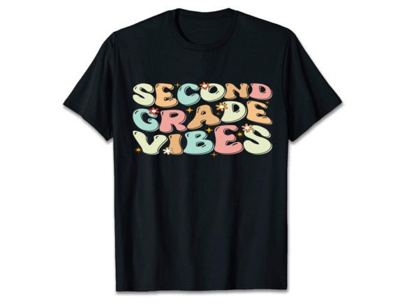 2nd Grade Class Back to School T-Shirt Graphics