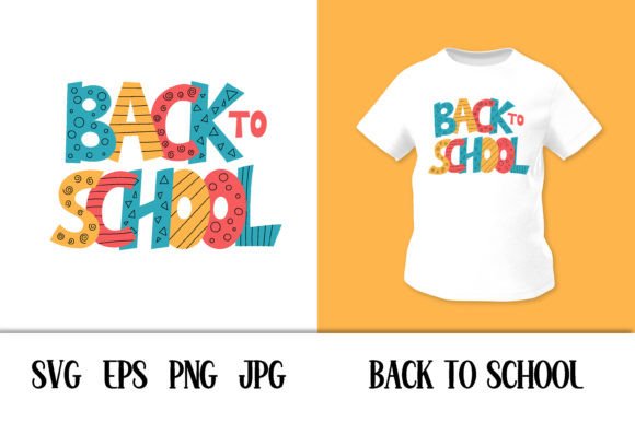 Back to School PNG Sublimation SVG Graphics
