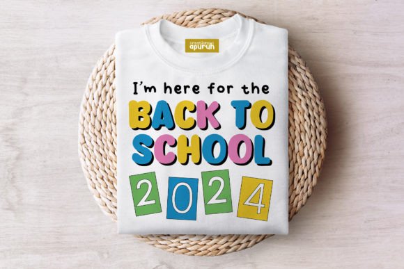 Back to School Quotes Sublimation Tee 02: Graphics & Illustrations for Real Projects