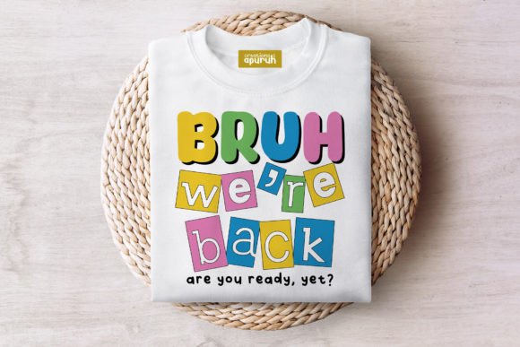 Back to School Quotes Sublimation Tee 11: Graphics & Illustrations for Crafters