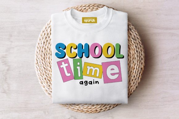 Back to School Quotes Sublimation Tee 12: Graphics & Illustrations for Real Projects