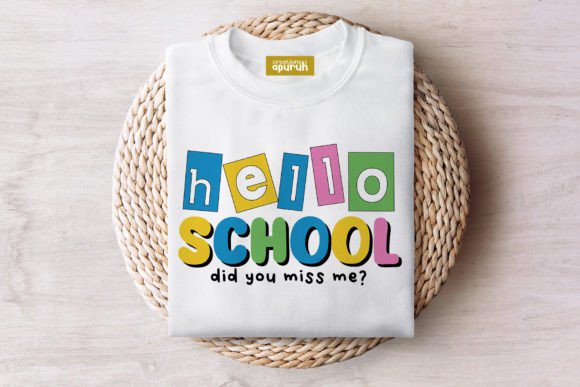 Back to School Quotes Sublimation Tee 17 Graphics