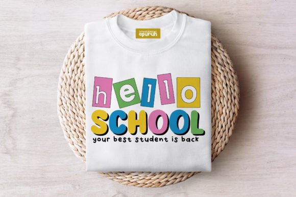 Back to School Quotes Sublimation Tee 18