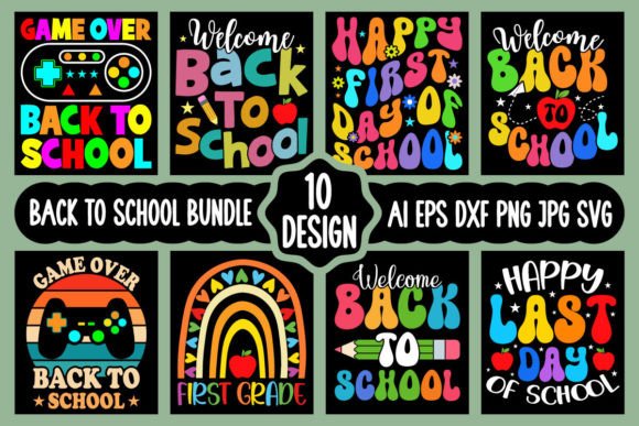 Back to School, Teacher Shirt Bundle