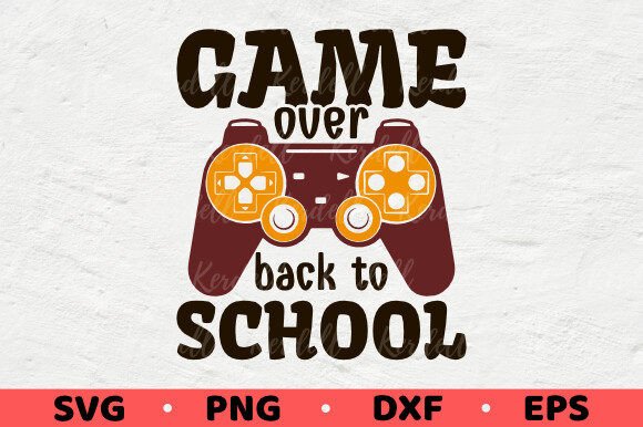 Game Over Back to School: Graphics for Local Branding