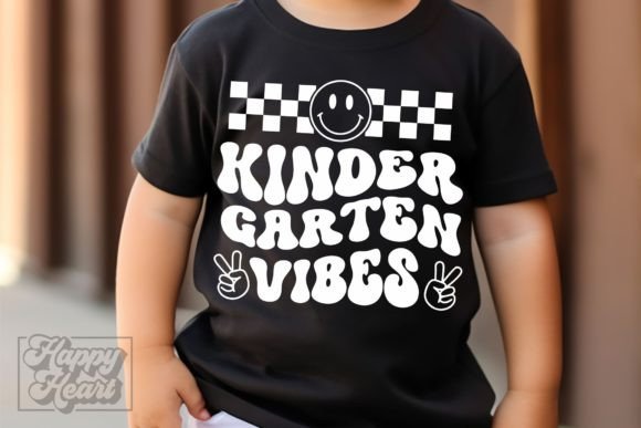 Kindergarten Vibes SVG: Back to School Graphics for Crafts & Content
