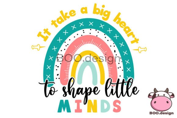 Teacher Rainbow SVG: Back to School Graphics for Crafts & Local Brands